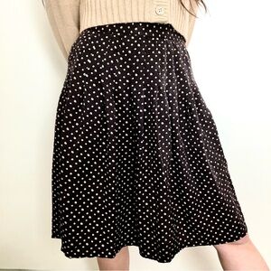 Brown Polka Dots Skirt